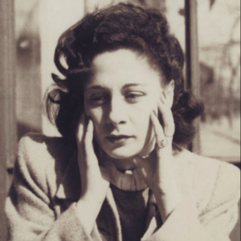 vintage photo of Gaby Aghion, the fashion designer behind luxury label Chloe.