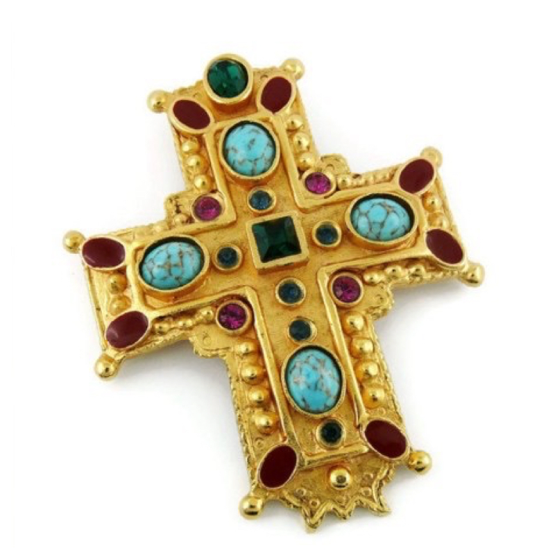 Christian Lacroix vintage brooche