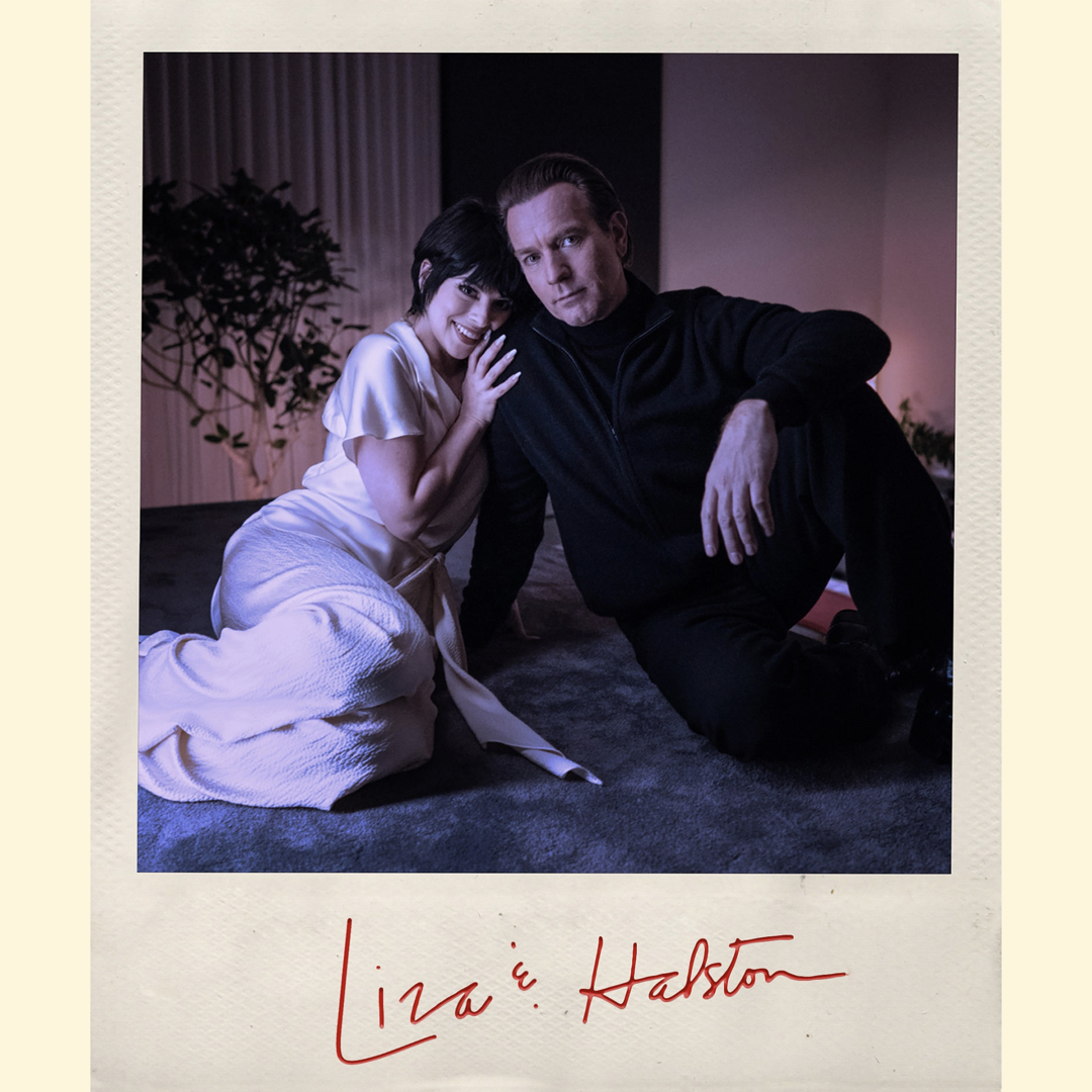 Ewan McGregor playing American fashion designer, Halston, on Netflix, who was a close friend of Liza Minnelli