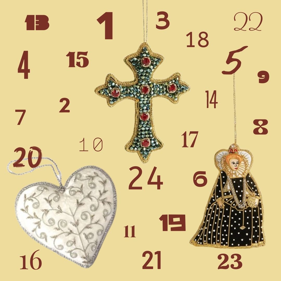 collage Christian advent calendar