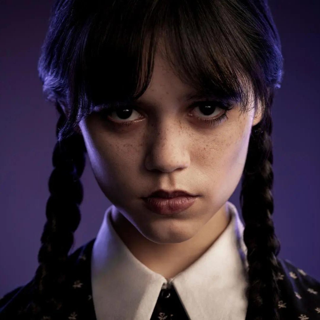 Actress Jenna Ortega as Wednesday Addams-Netflix