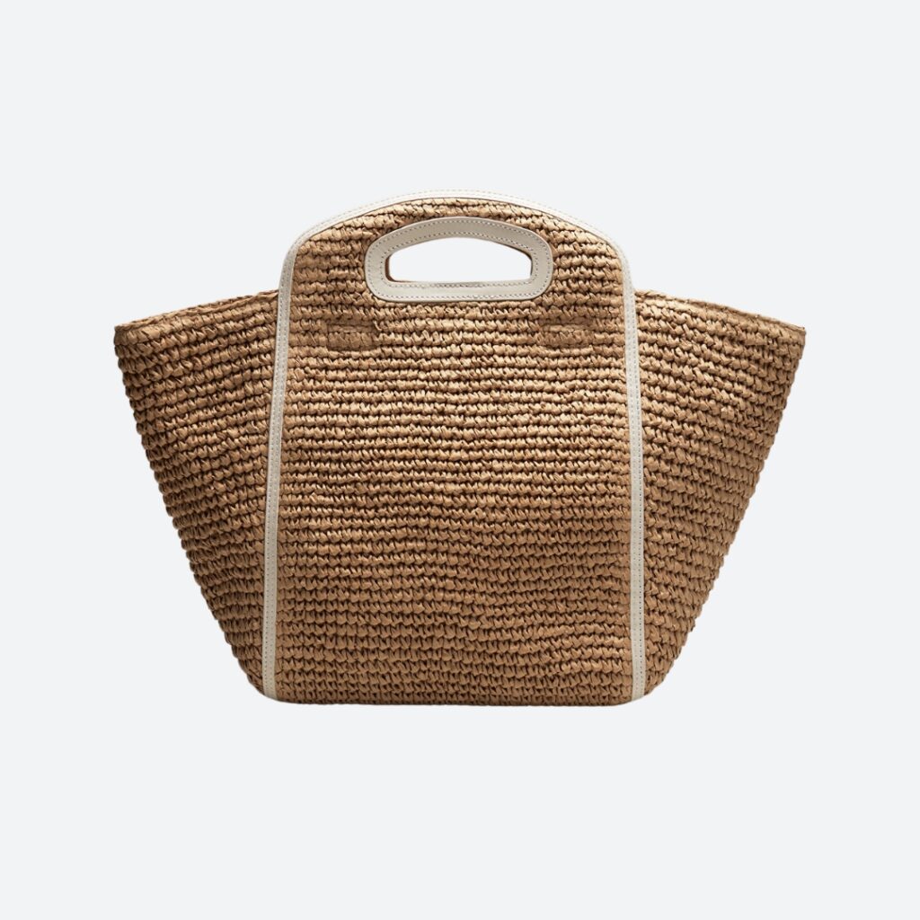 straw tote bag from and other stories