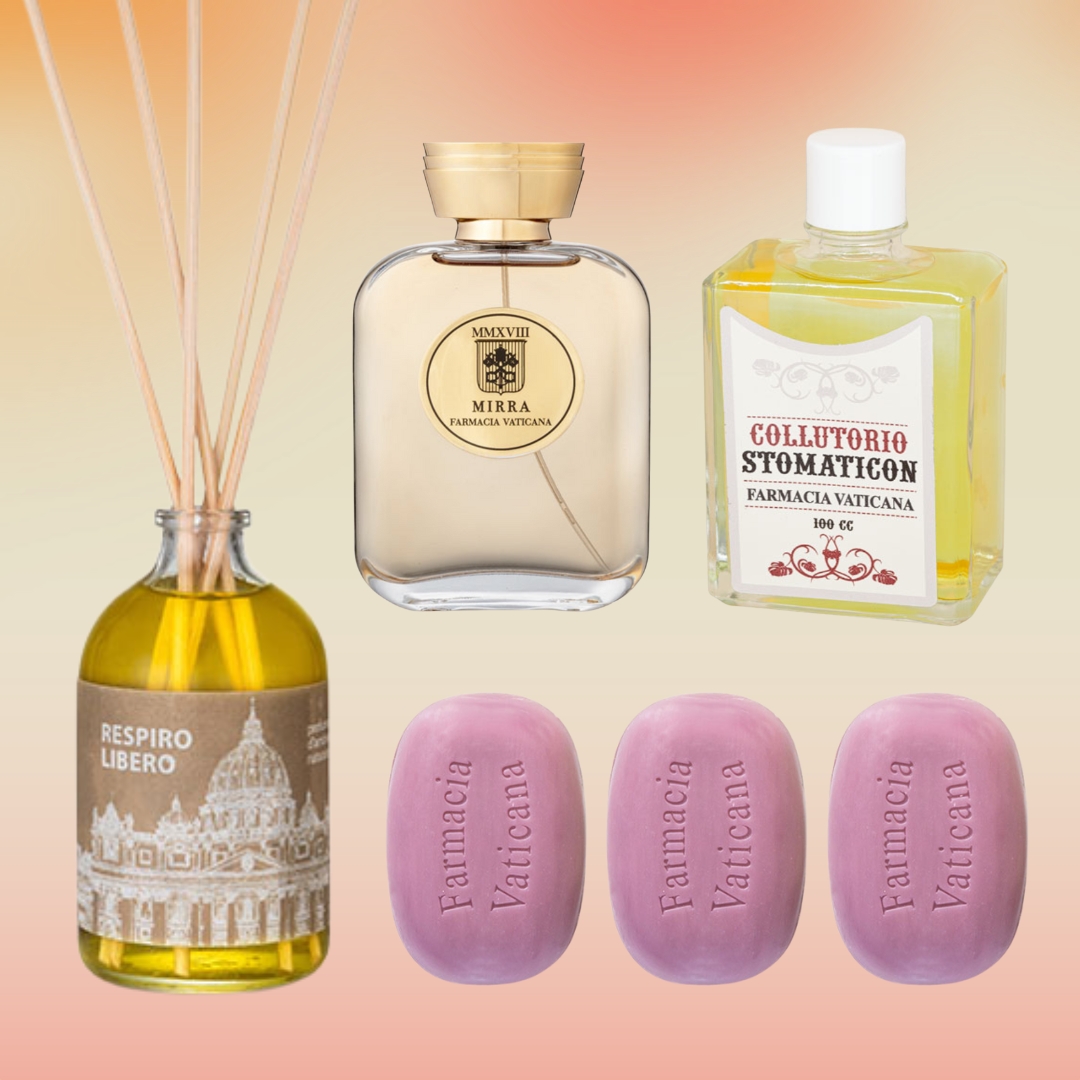 Vatican Pharmacy beauty products and medicaments