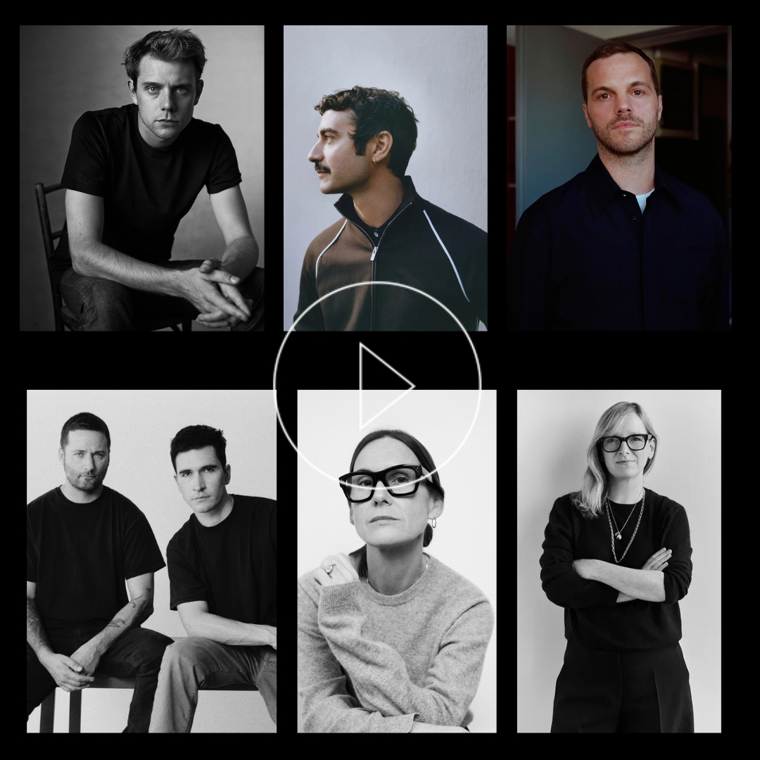 collage showing some of fashion creative directors who are in new positions and brands in 2025