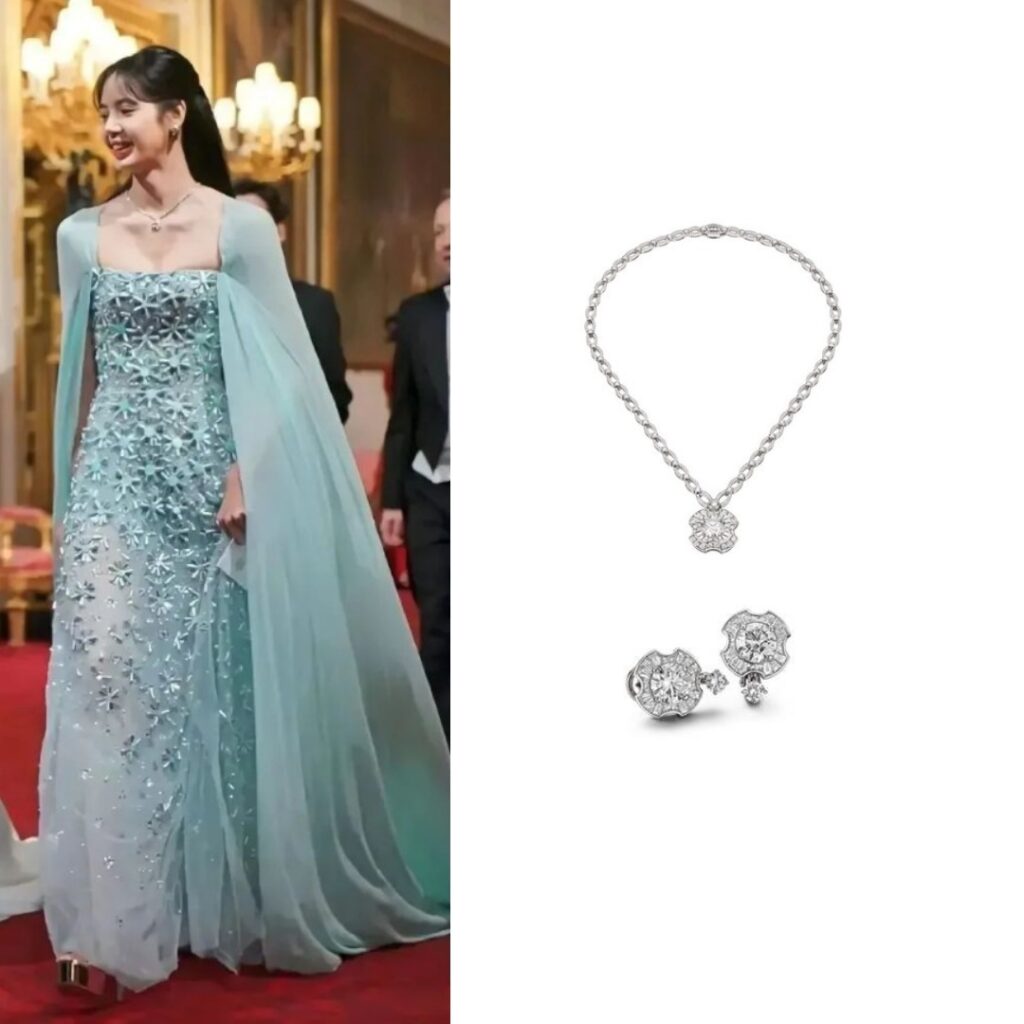 Lisa Manobal in 2023 at Korean State Banquet at Buckingham Palace