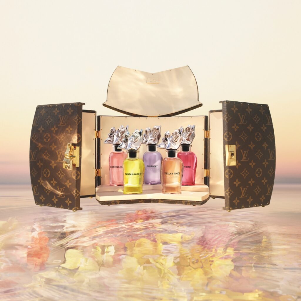 Louis-Vuitton-Les-Extraits-Collection-lineup-featuring-Fantasmagory-extrait-de-parfum
