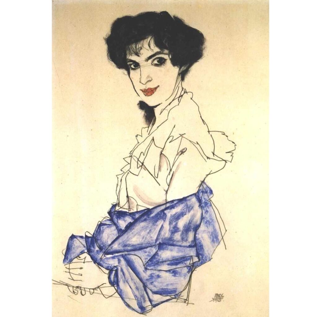 Elisabeth Lederer was also painted by Egon Schiele