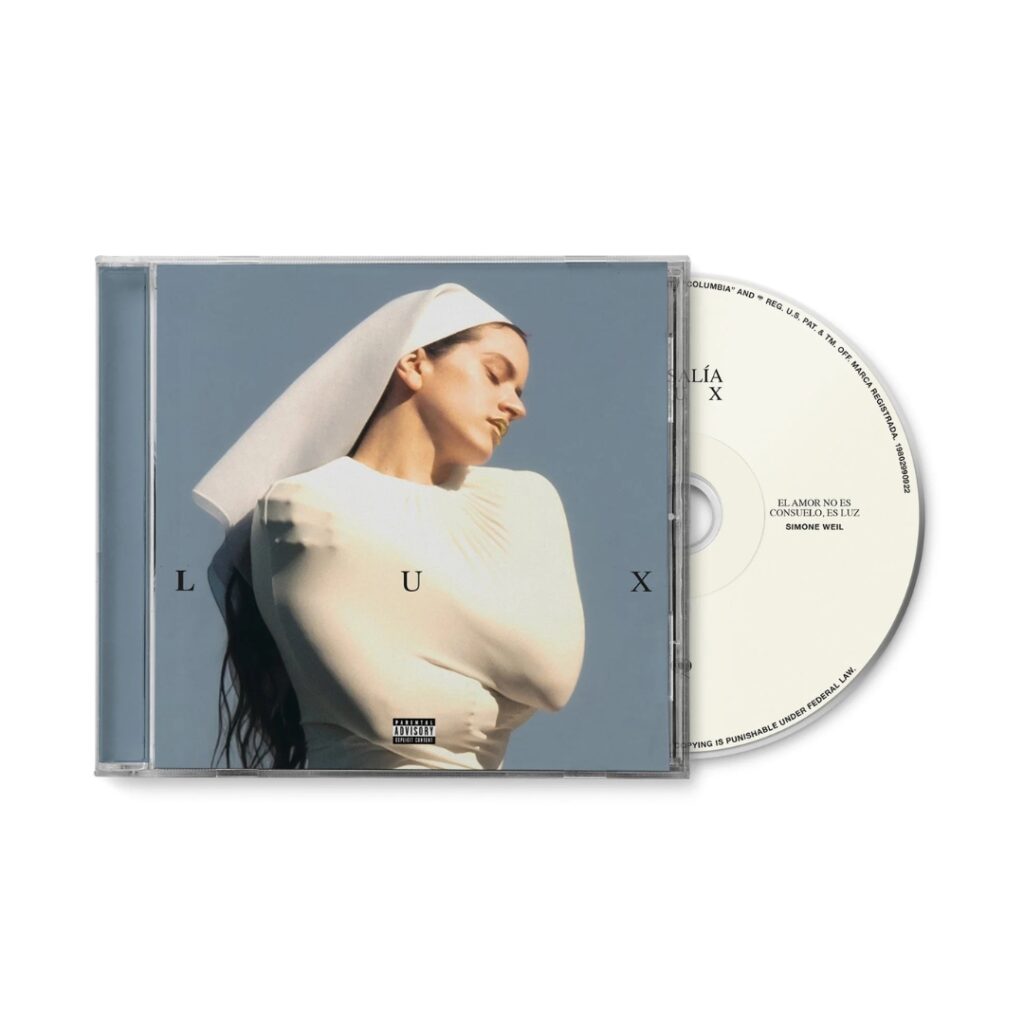 Rosalia's physical LUX Album with 18 tracks