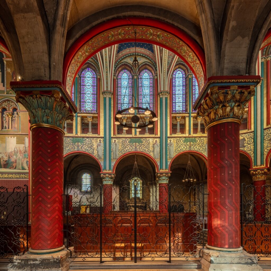 Church Saint Germain de Près, one of the oldest church in Paris
