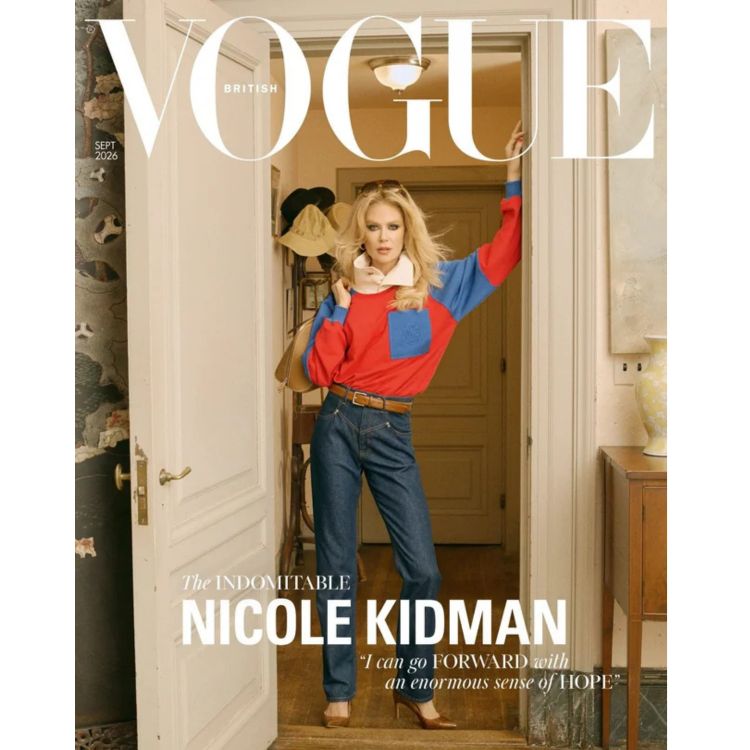 Nicole Kidmann in the cover of Vogue UK September 26 issue